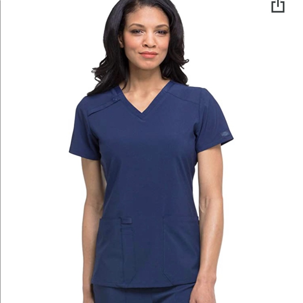 Dickies EDD Essentials Womens V-Neck Scrub Top